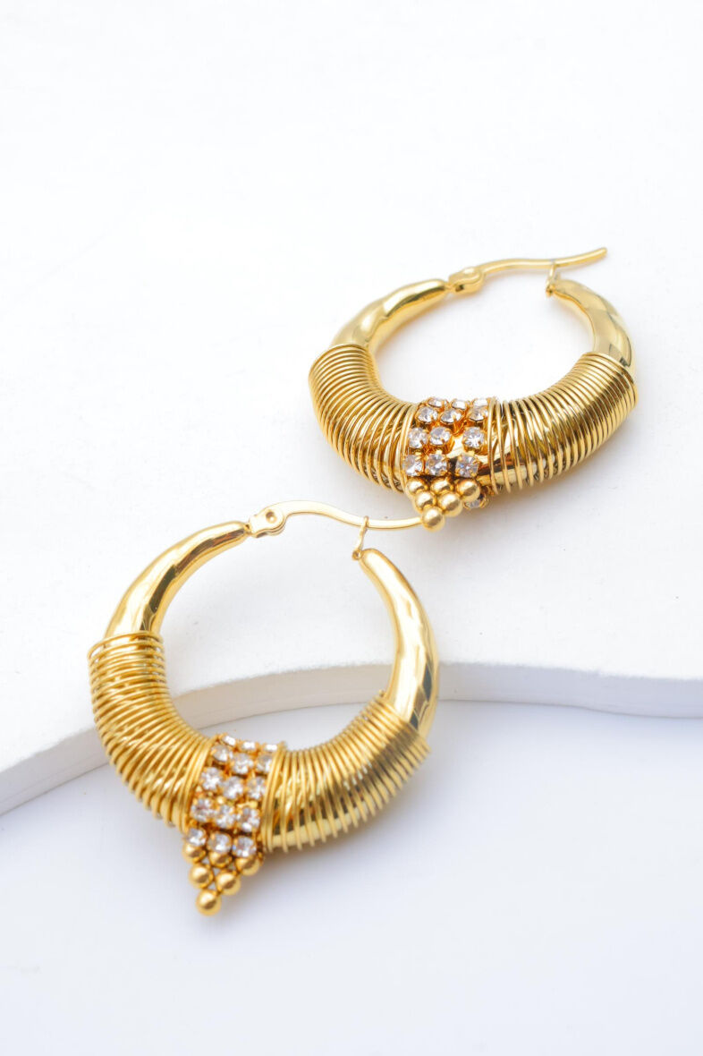 Creolen aus Edelstahl - E440