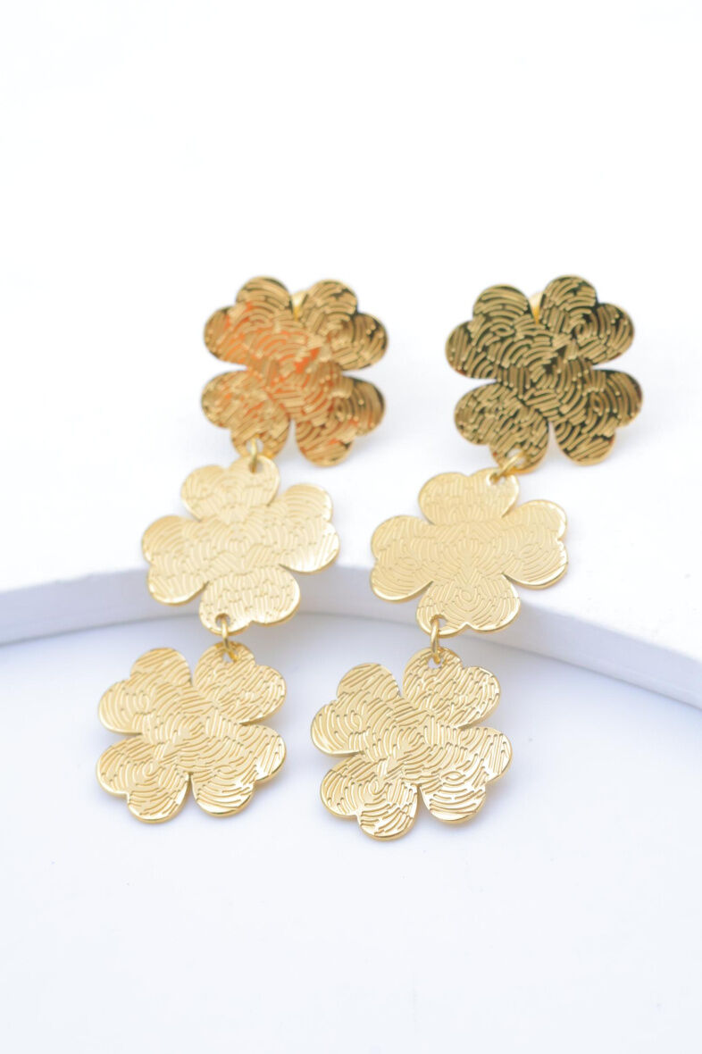 Edelstahl Ohrringe - E459