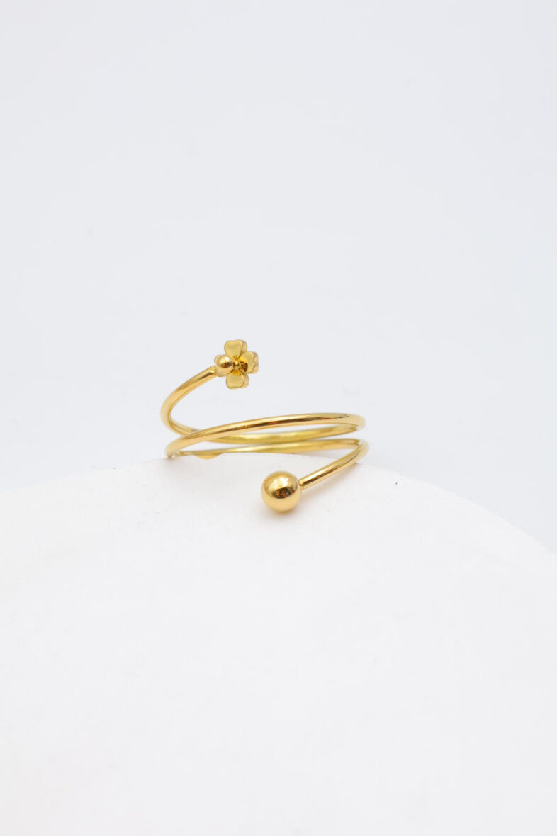 Verstellbarer Edelstahlring - E501