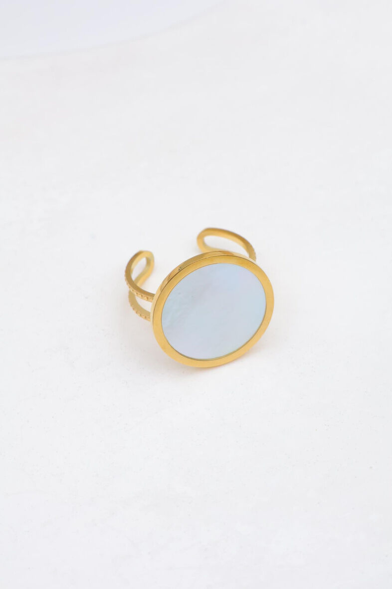 Verstellbarer Edelstahlring - E513