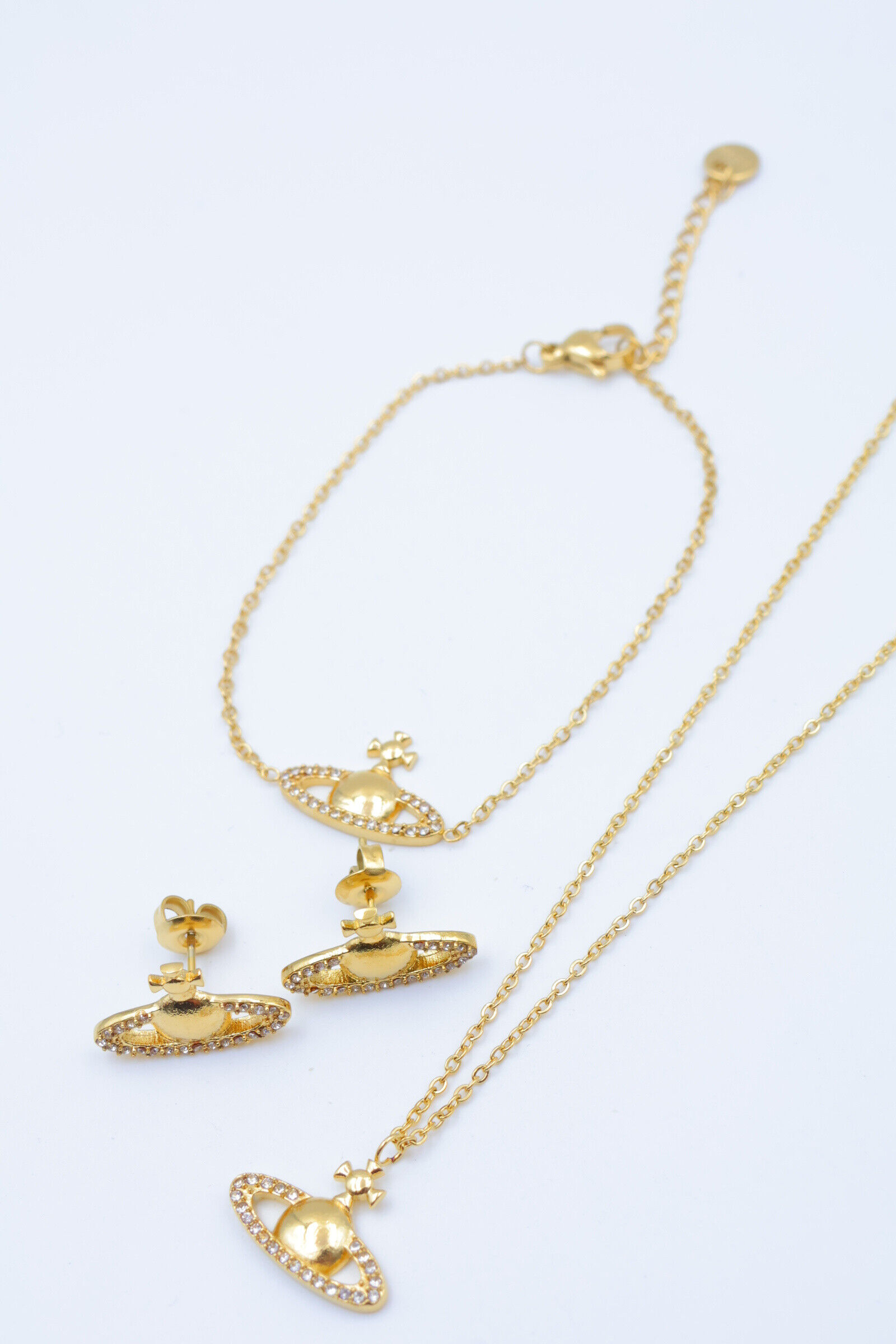 Edelstahl Schmuckset - E587E