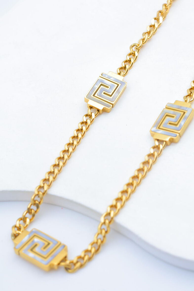 Collier en acier inoxydable - F01