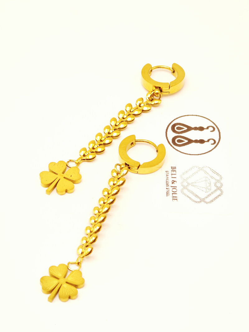 Edelstahl Ohrringe - F20