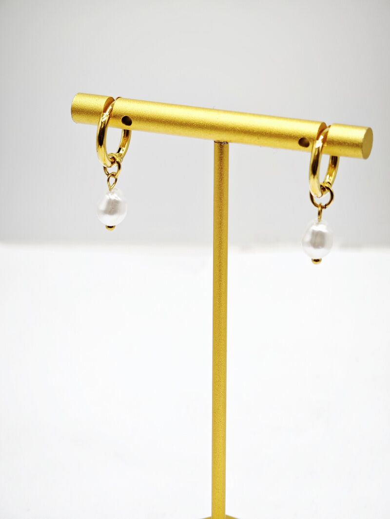 Edelstahl Ohrringe - F24