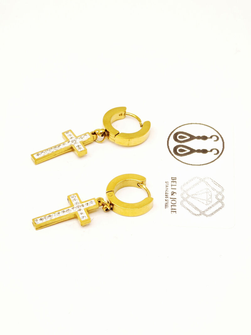 Edelstahl Ohrringe - F45