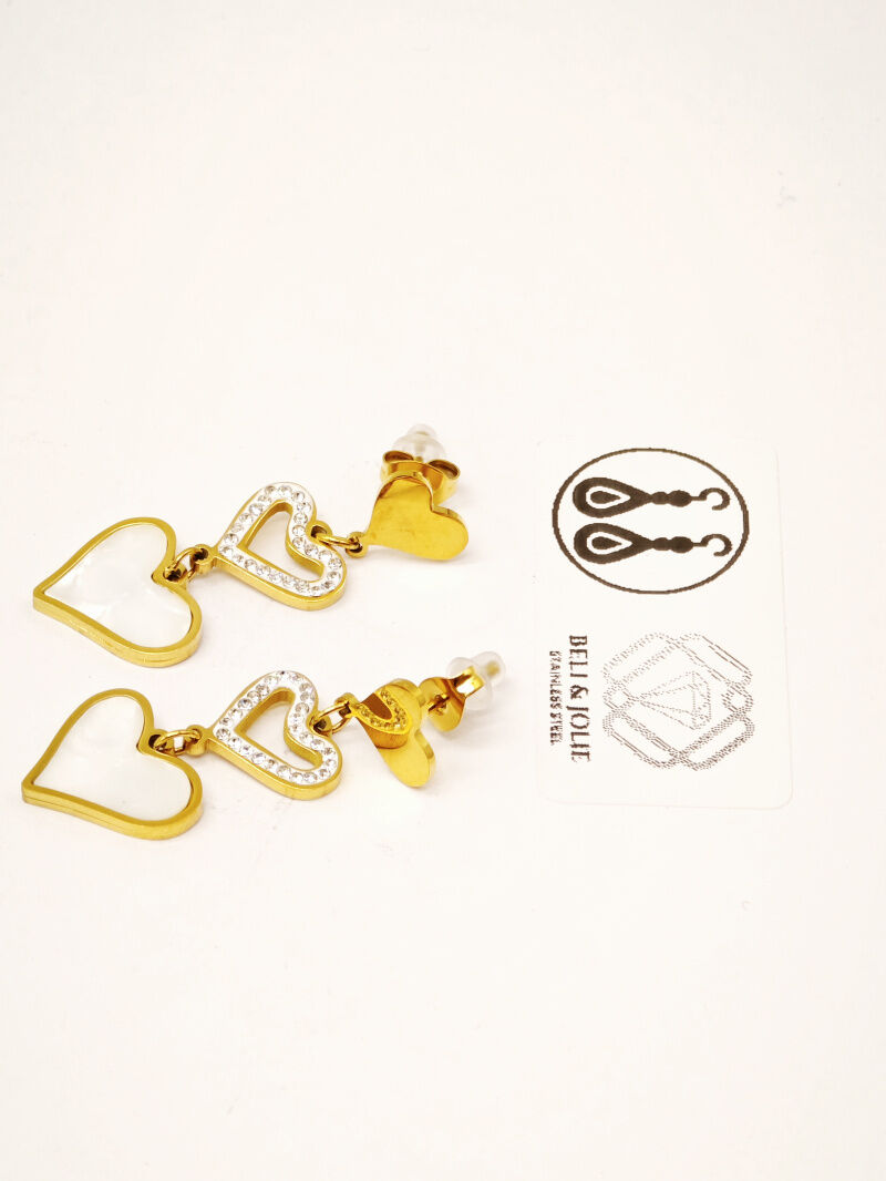 Edelstahl Ohrringe - F47