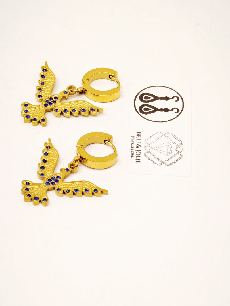 Edelstahl Ohrringe - F48