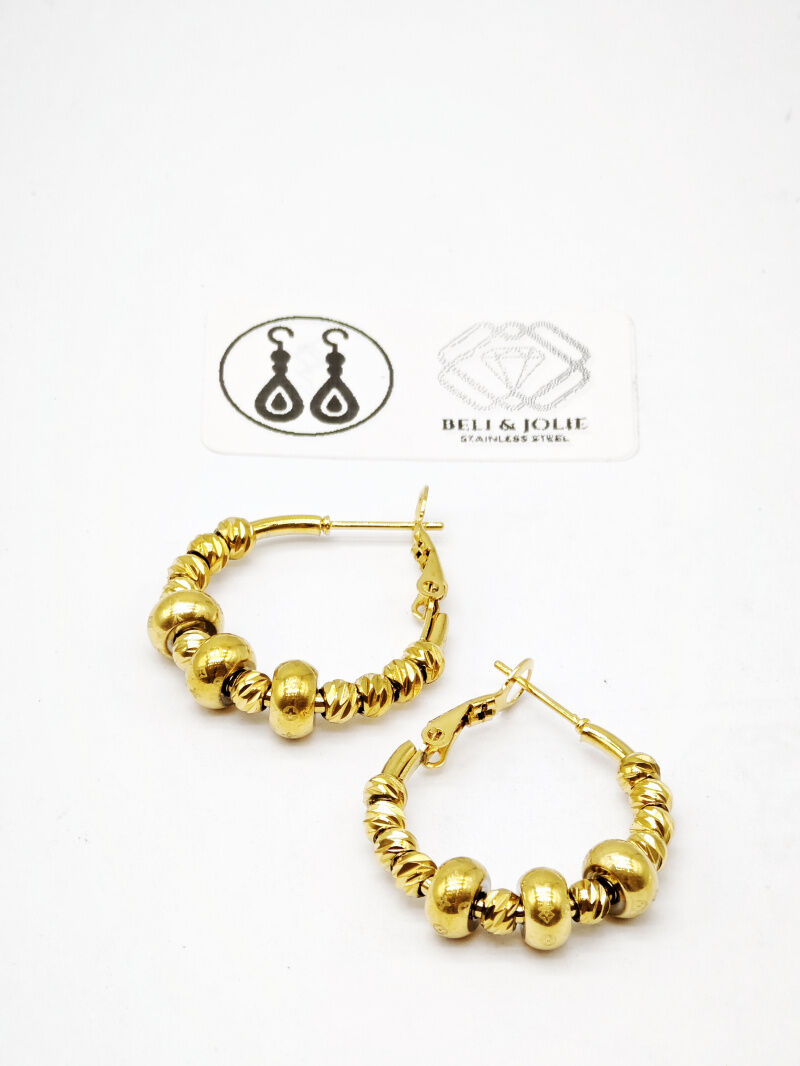 Creolen aus Edelstahl - F51