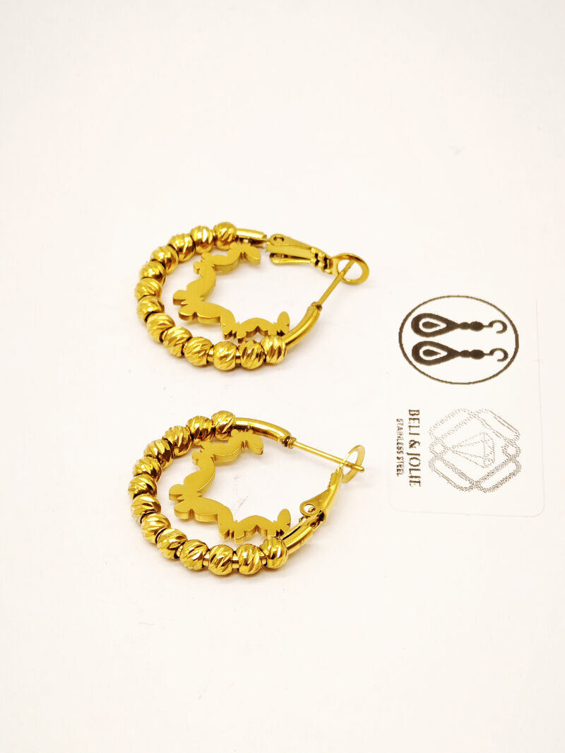 Creolen aus Edelstahl - F55