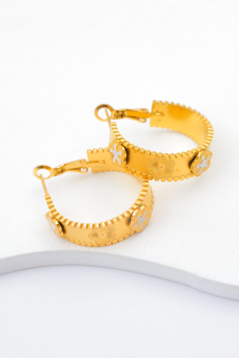 Creolen aus Edelstahl - F60