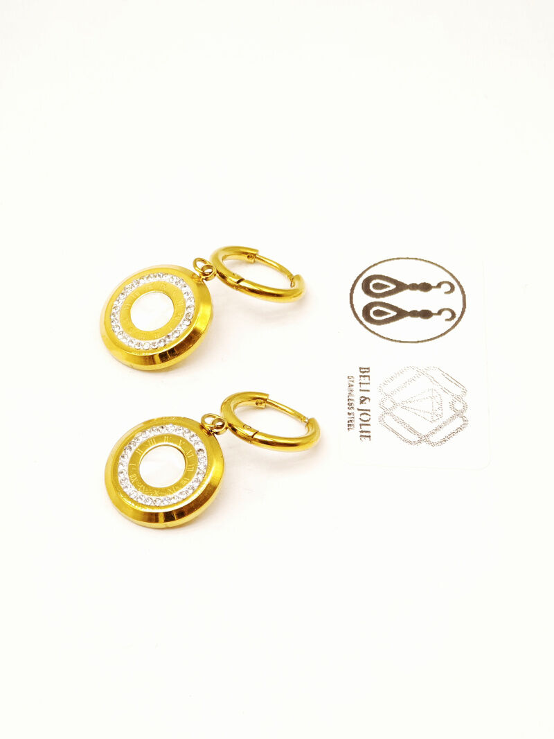 Creolen aus Edelstahl - F63