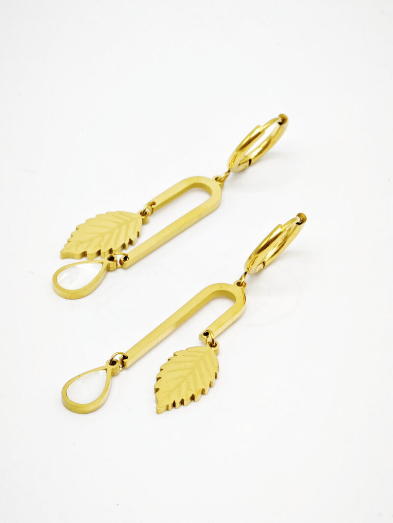 Edelstahl Ohrringe - F70