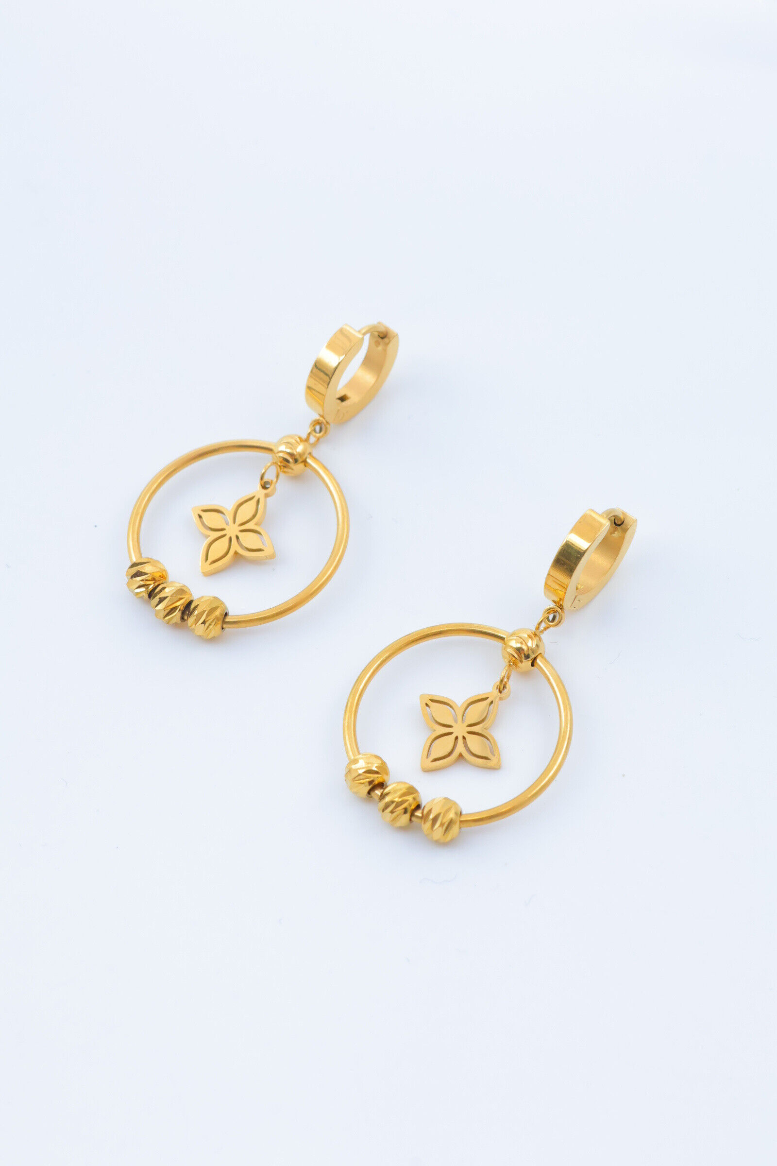 Edelstahl Ohrringe - F71