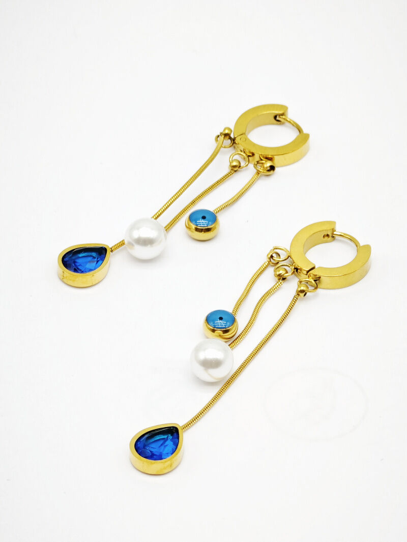 Edelstahl Ohrringe - F73