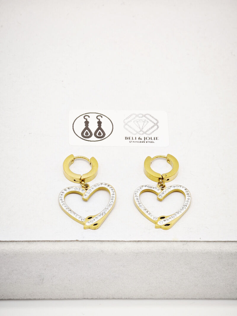 Edelstahl Ohrringe - F85