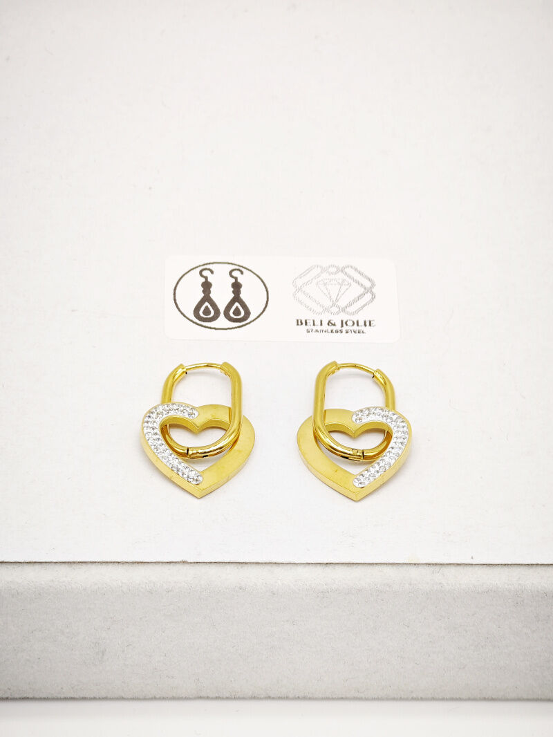 Edelstahl Ohrringe - F86