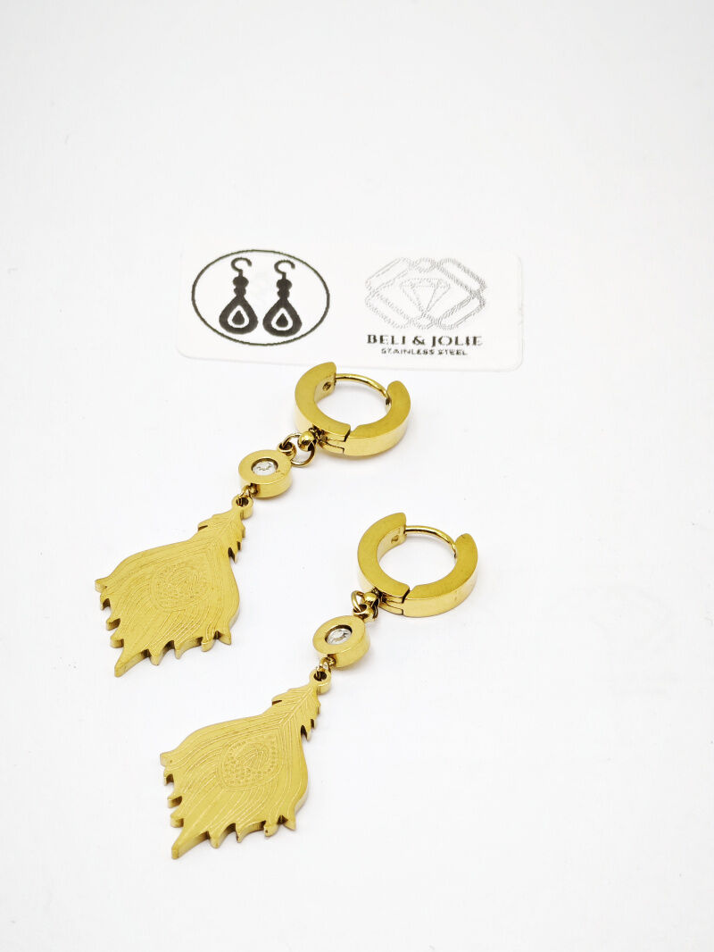 Edelstahl Ohrringe - F110