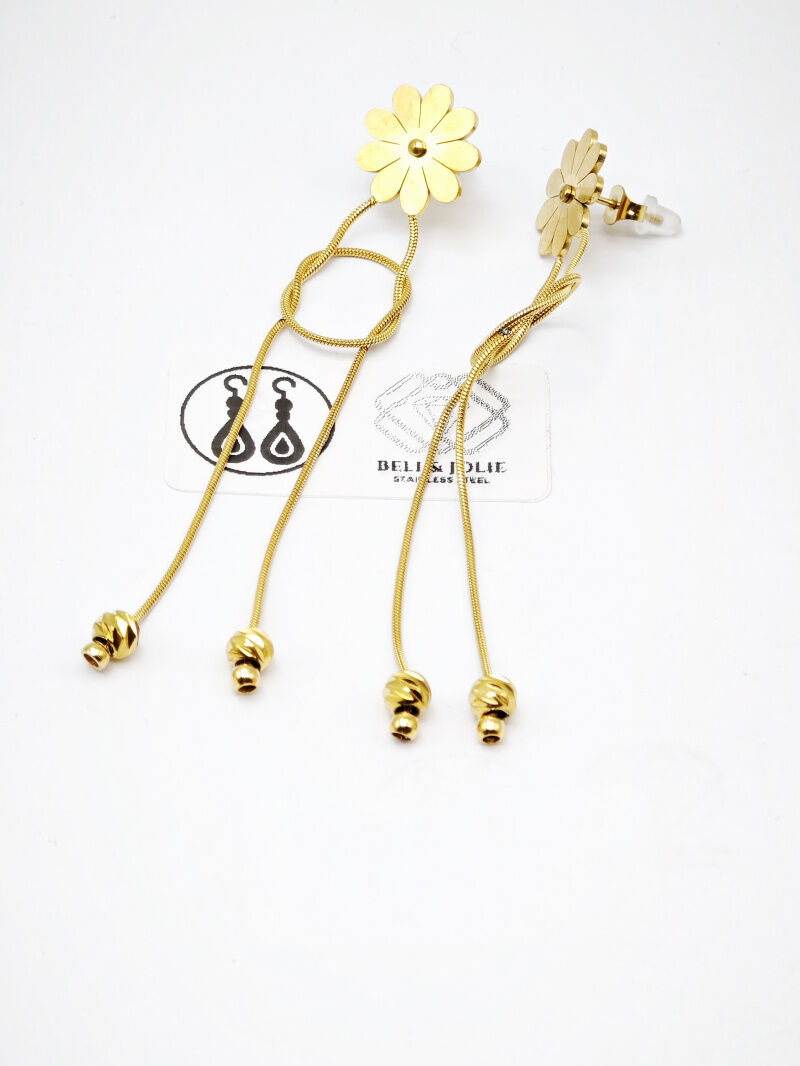 Edelstahl Ohrringe - F111