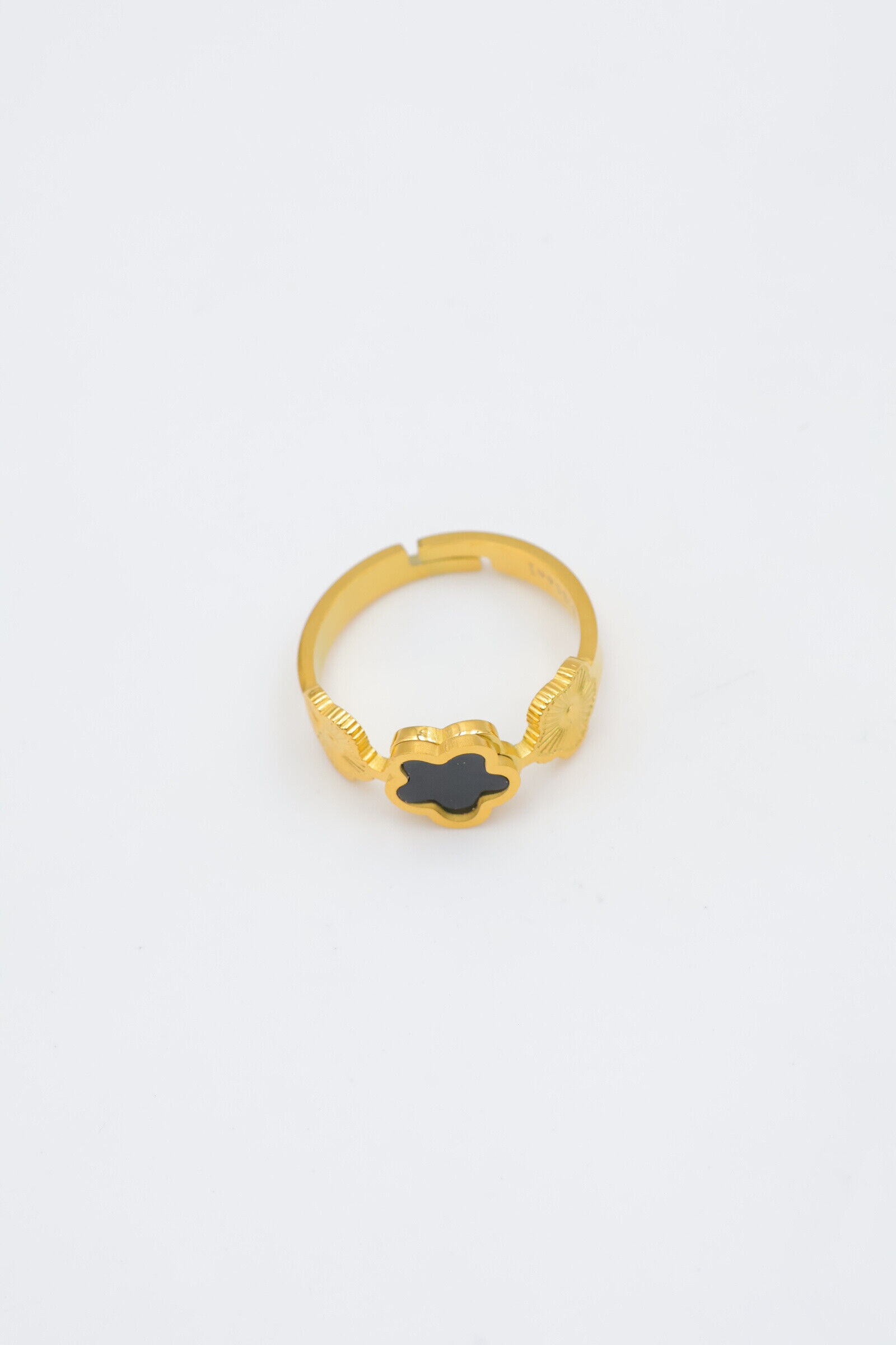 Verstellbarer Edelstahlring - F145