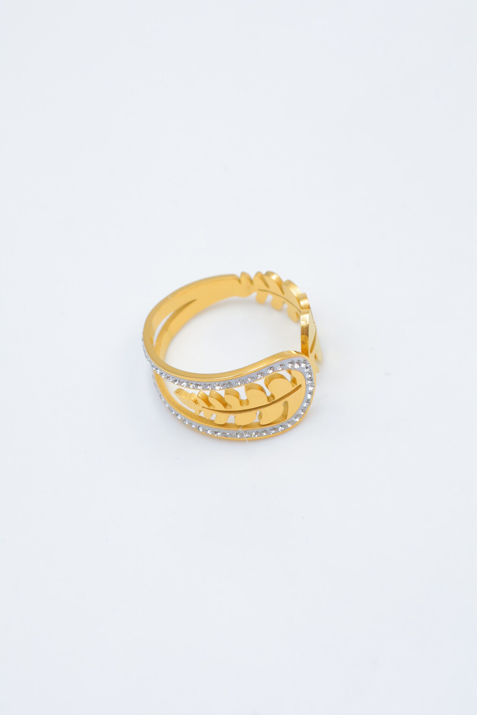 Verstellbarer Edelstahlring - F148