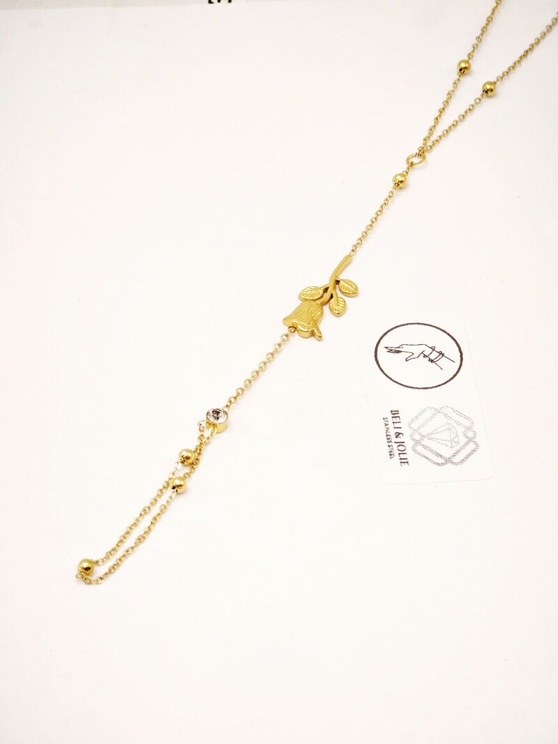 Edelstahl-Handarmband - F153