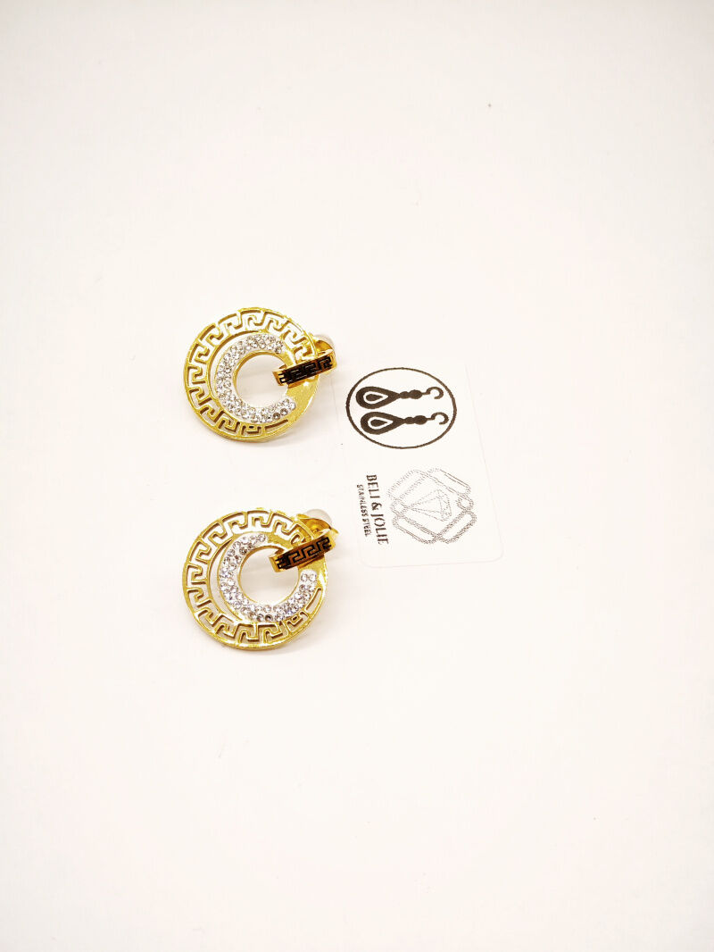 Edelstahl Ohrringe - F165