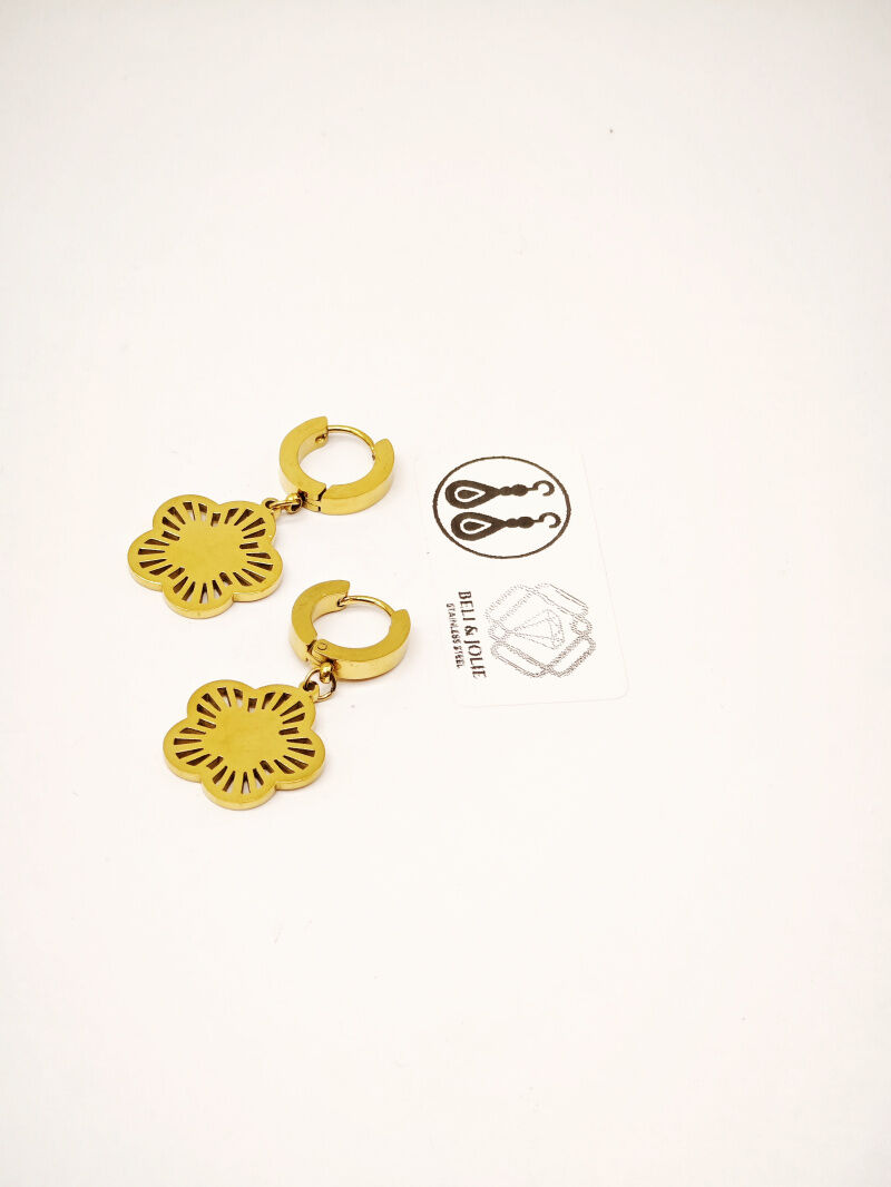 Edelstahl Ohrringe - F167