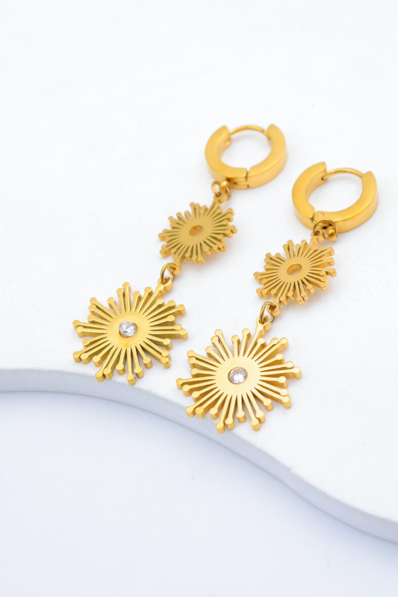 Edelstahl Ohrringe - F170