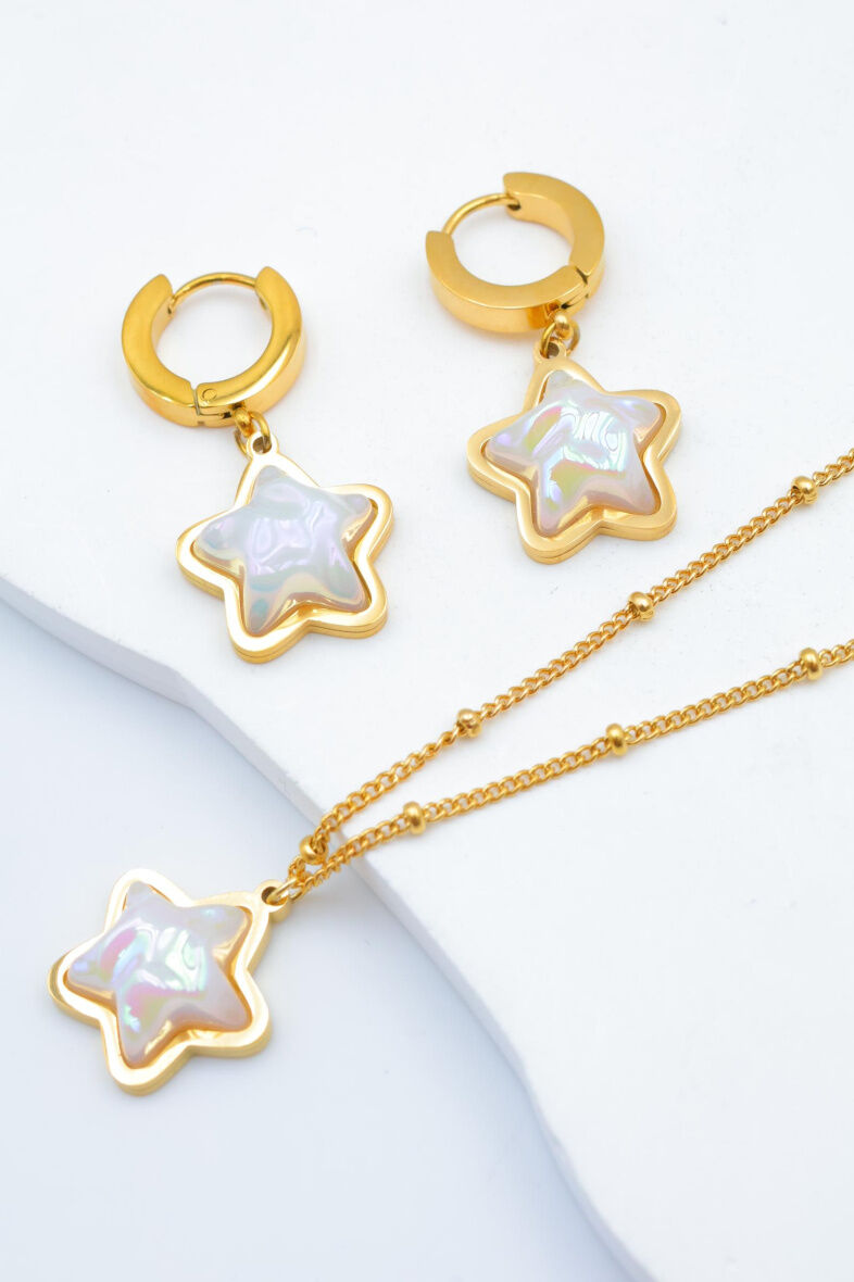 Set di gioielli in acciaio inossidabile - F175E