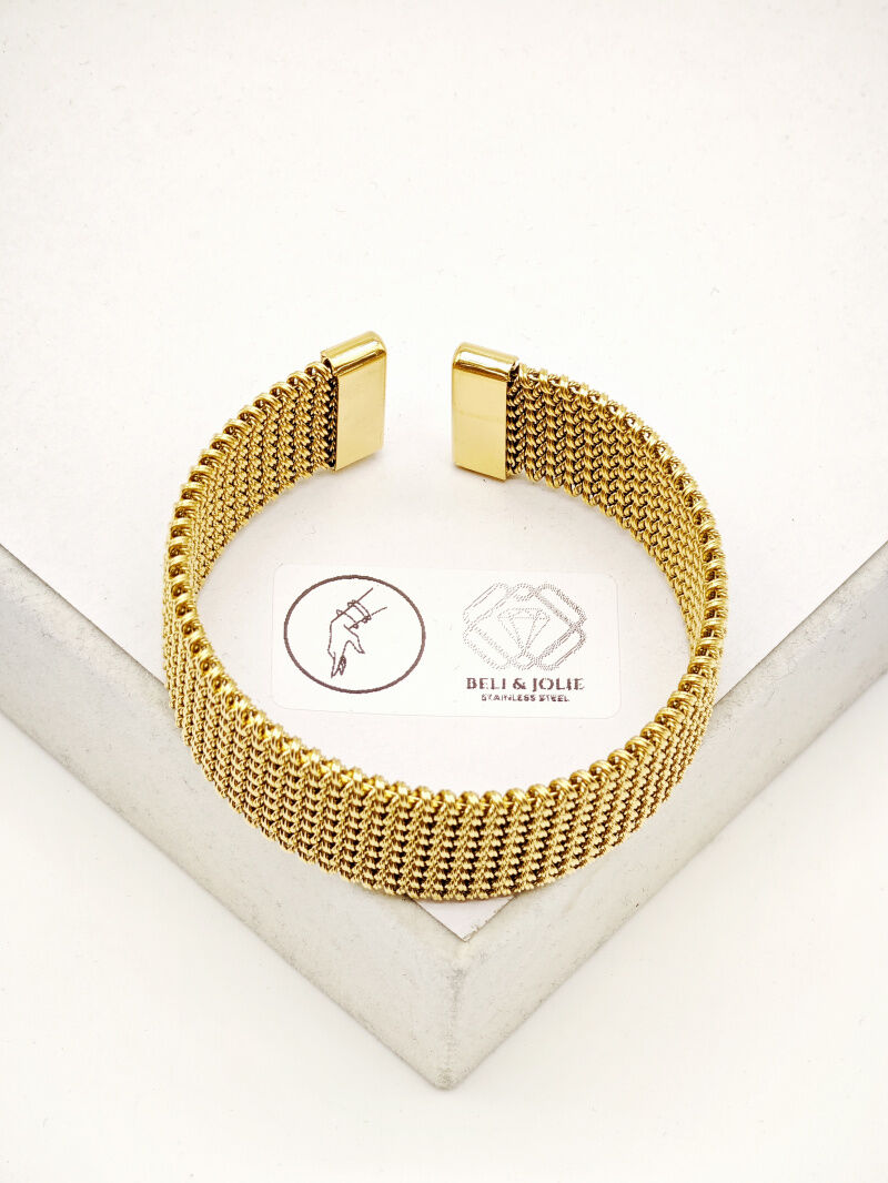 Armreif aus Edelstahl - F192