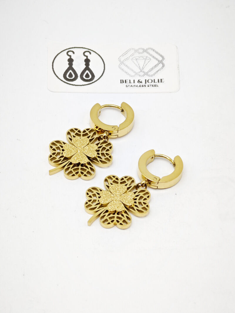 Edelstahl Ohrringe - F195