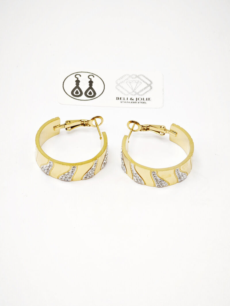 Creolen aus Edelstahl - F201