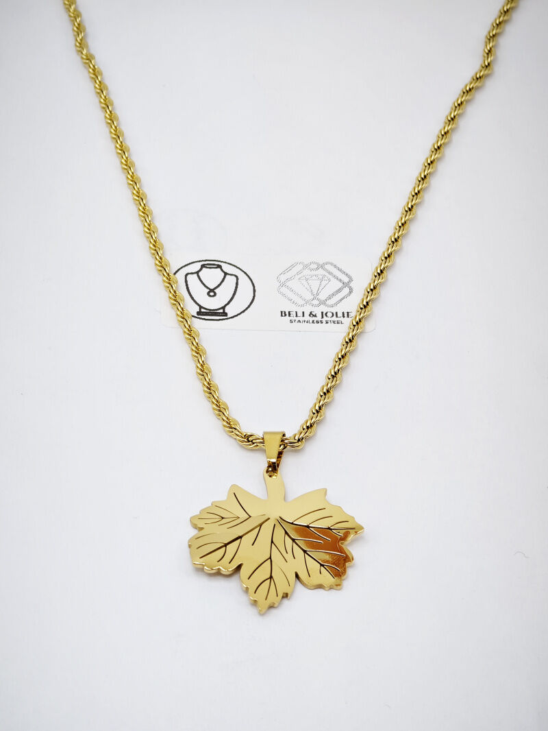 Edelstahl Halskette - F211