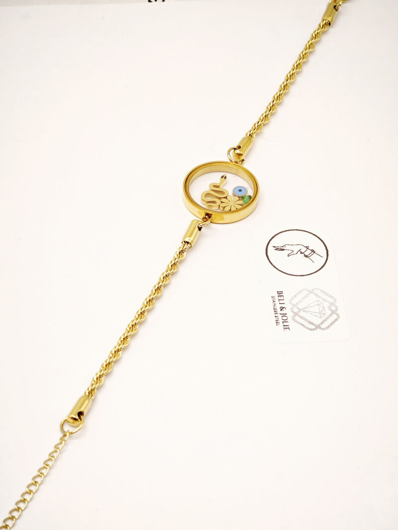 Edelstahl Halskette - F218