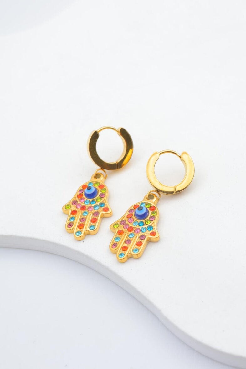 Boucles d'oreilles en acier inoxydable - G26B