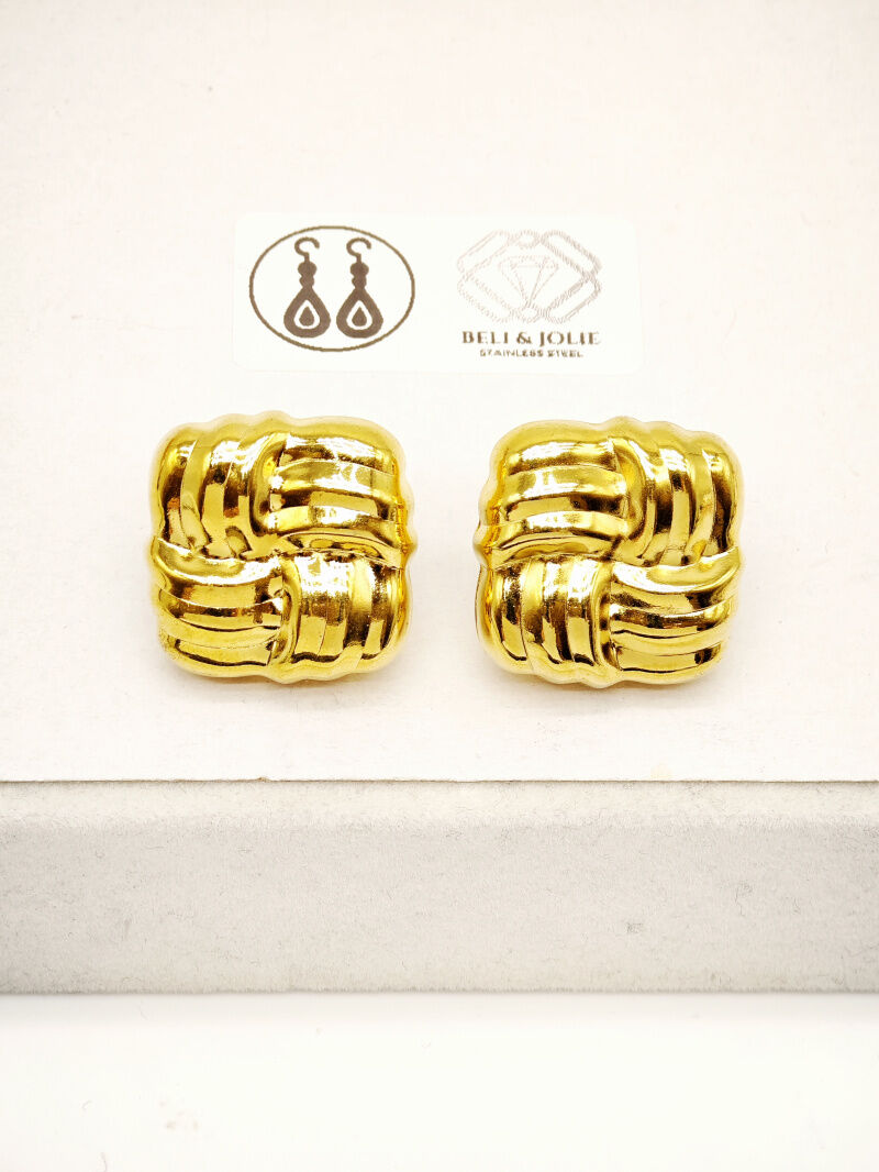 Boucles d'oreilles en acier inoxydable - G53