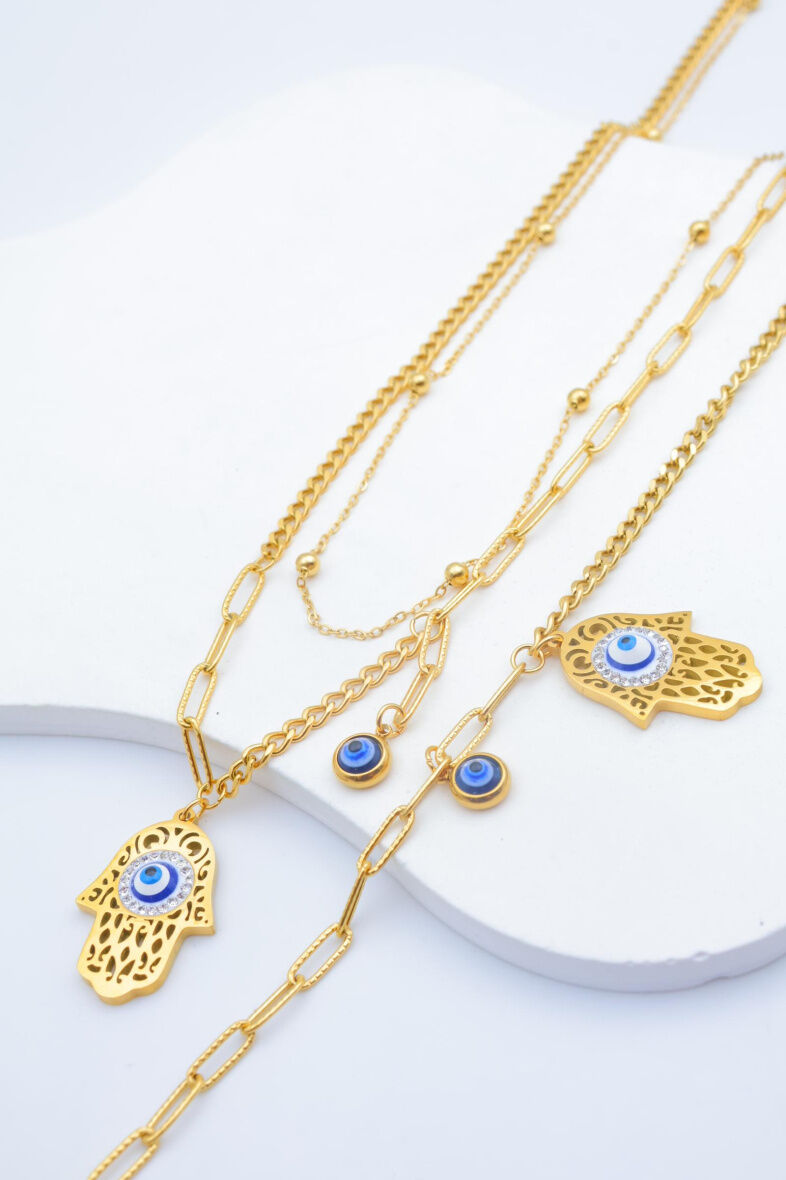 Conjunto de joyas de acero inoxidable - G79E