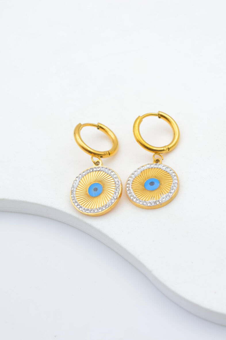 Edelstahl Ohrringe - G81B