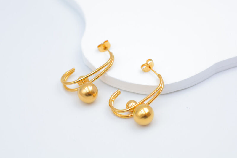 Creolen aus Edelstahl - G90