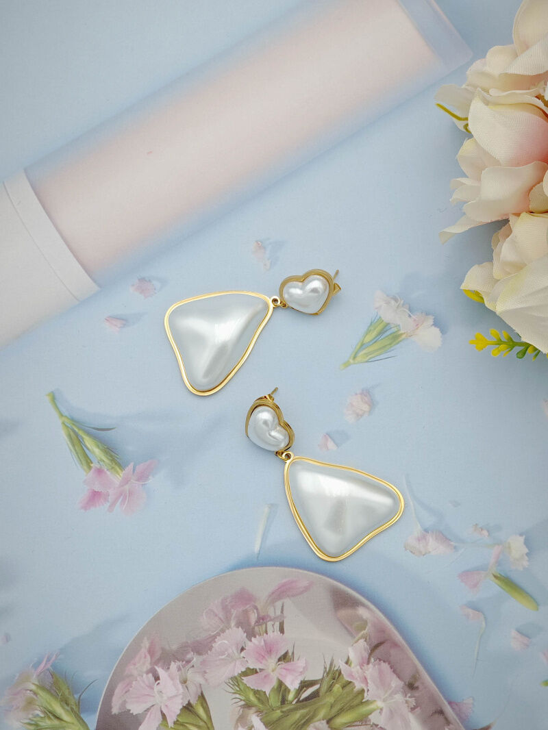 Edelstahl Ohrringe - G94