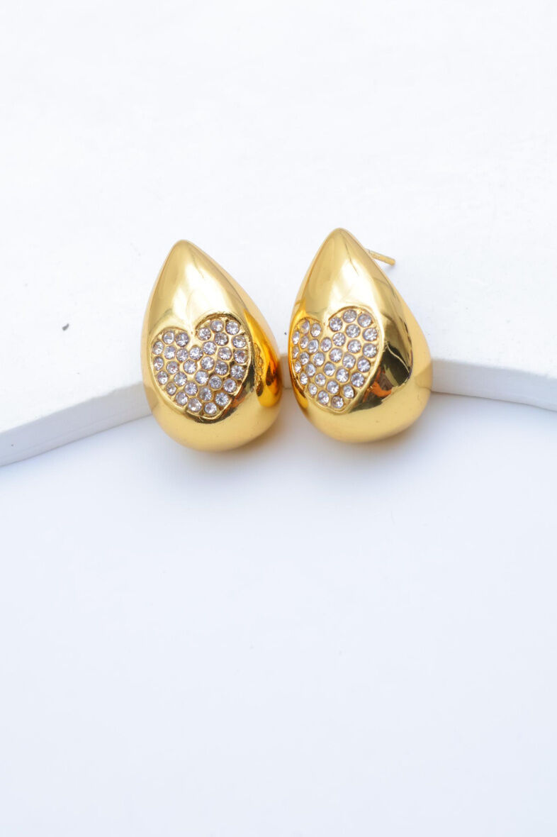 Edelstahl Ohrringe - G112-DO