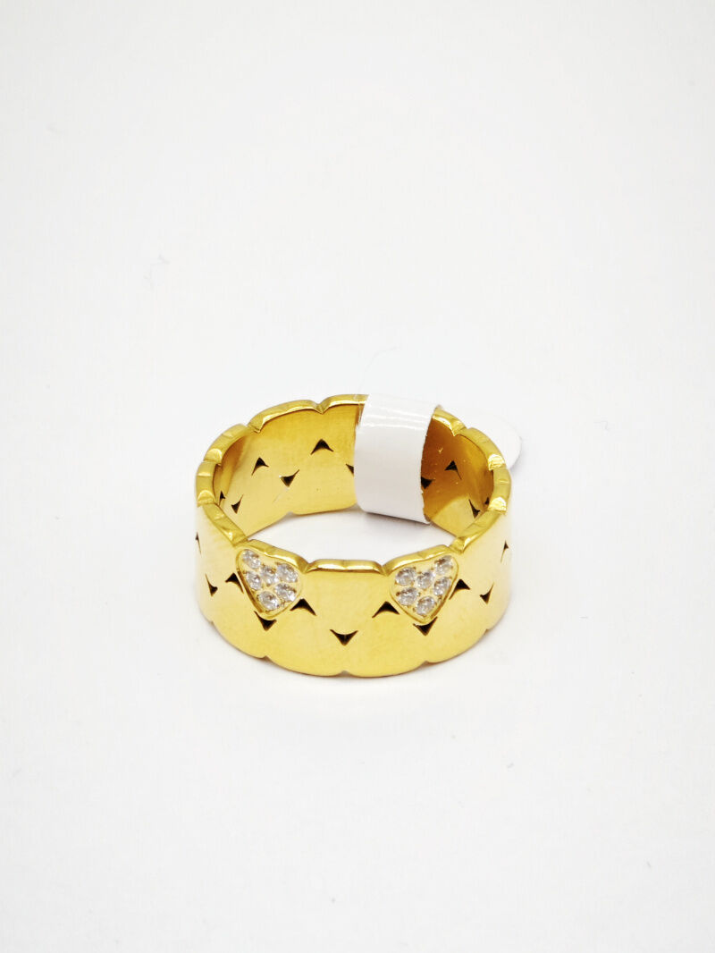 Größenring aus Edelstahl - H05