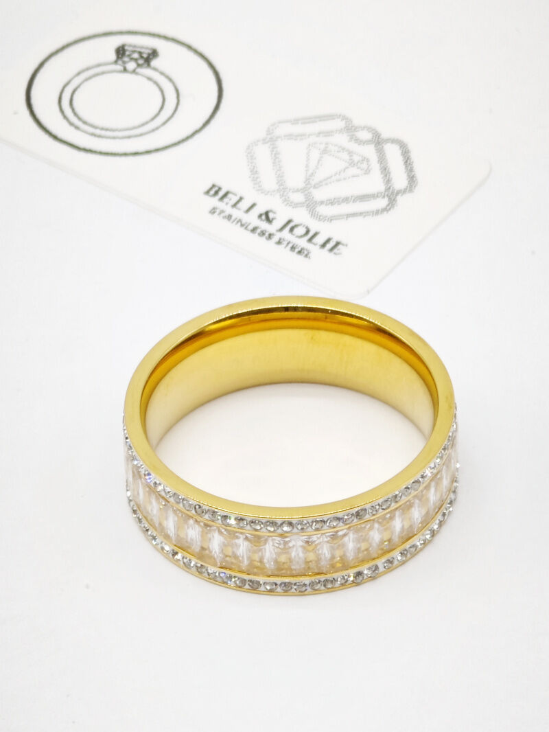 Größenring aus Edelstahl - H07