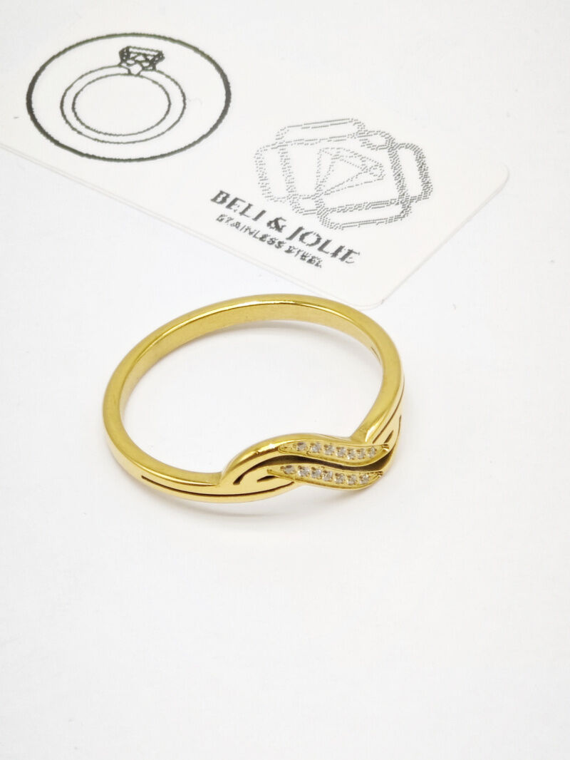 Größenring aus Edelstahl - H09