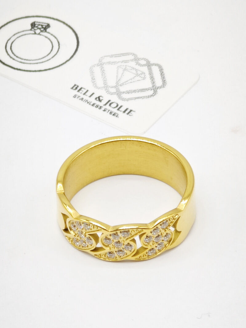 Größenring aus Edelstahl – H22