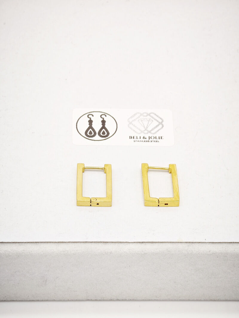 Creolen aus Edelstahl - H36