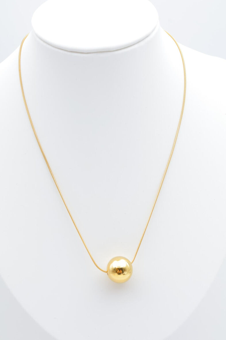 Edelstahl Halskette - J05