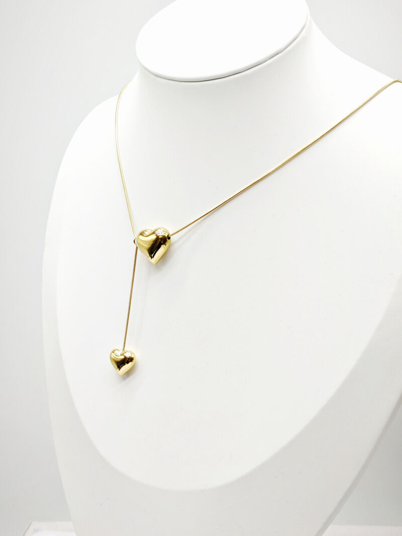 Edelstahl Halskette - J07