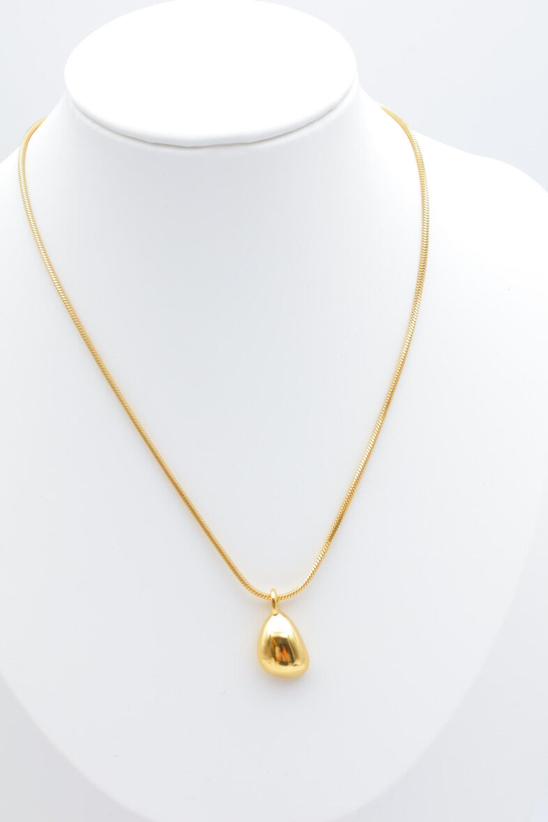 Edelstahl Halskette - J11