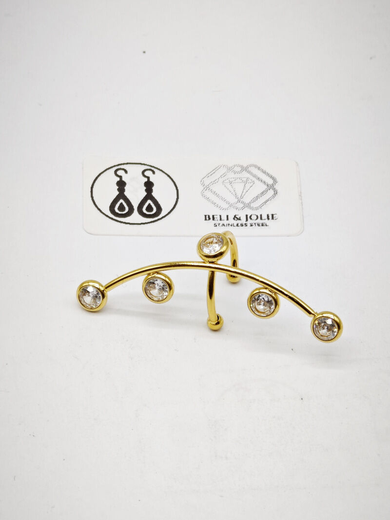 Edelstahl Ohrringe - J13